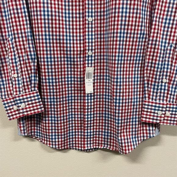Crown & Ivy Men's Slim Fit Check Button-Up Shirt Multicolor Size Small - Picture 2 of 8